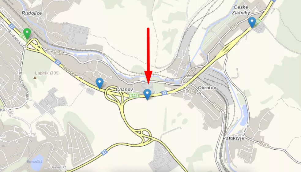 I/13 Bílina-Most, zrychlení (10,2 km)